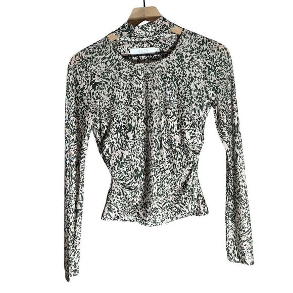 ASTR The Label Women's Zazie Mock Neck Top - Size S - Picture 2 of 8